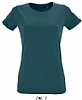 Camiseta Mujer Regent Fit Sols - Color Azul Duck